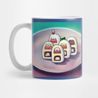 Kawaii Anime Sushi Mug